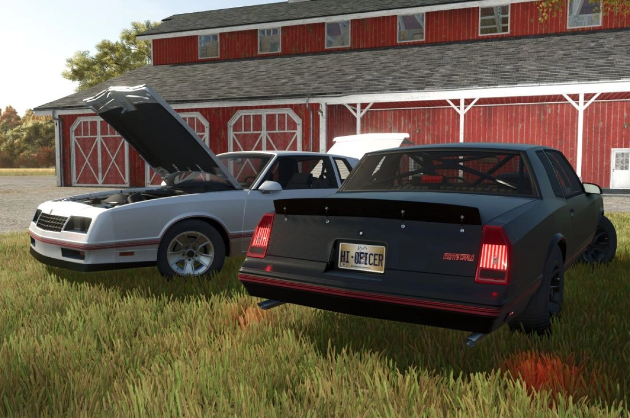 Автомобіль Chevrolet Monte Carlo 1987 для Farming Simulator 25