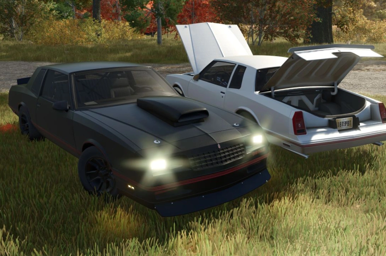 Автомобіль Chevrolet Monte Carlo 1987 для Farming Simulator 25