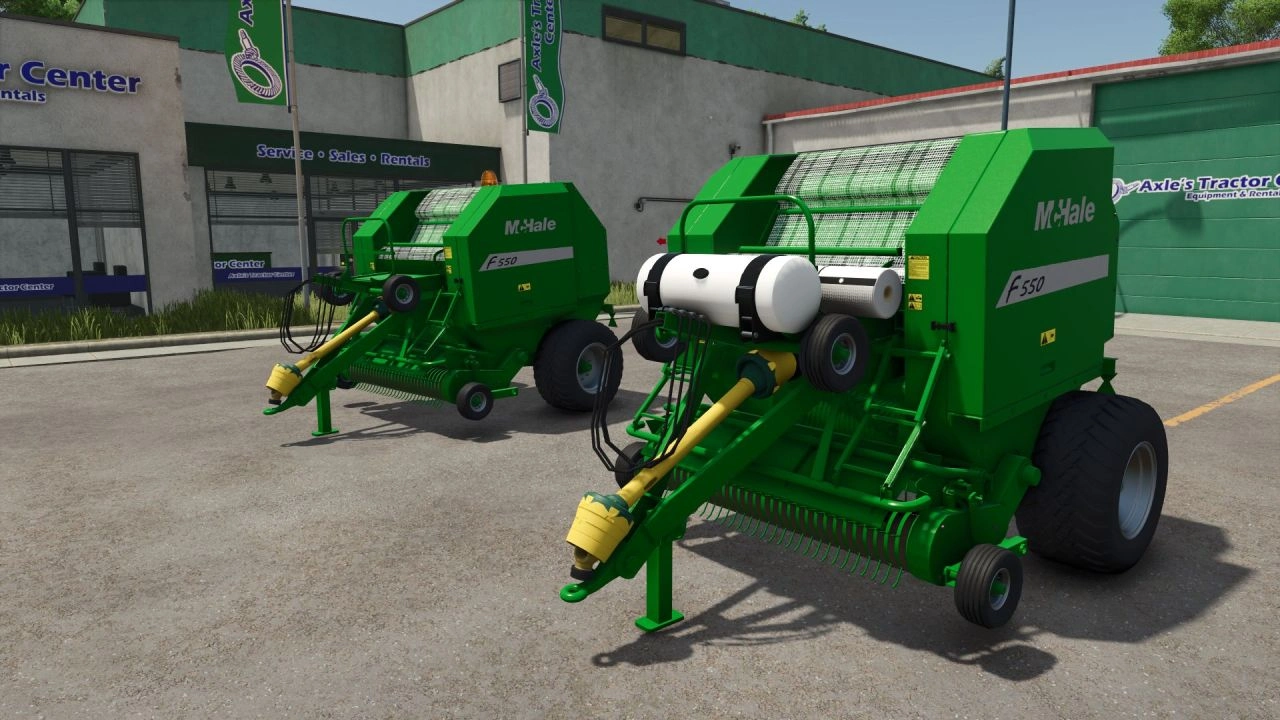 Прес-підбирач McHale F550 для Farming Simulator 25