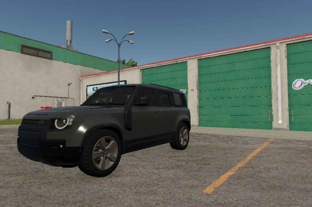Автомобіль Land Rover 110 2020 для Farming Simulator 25