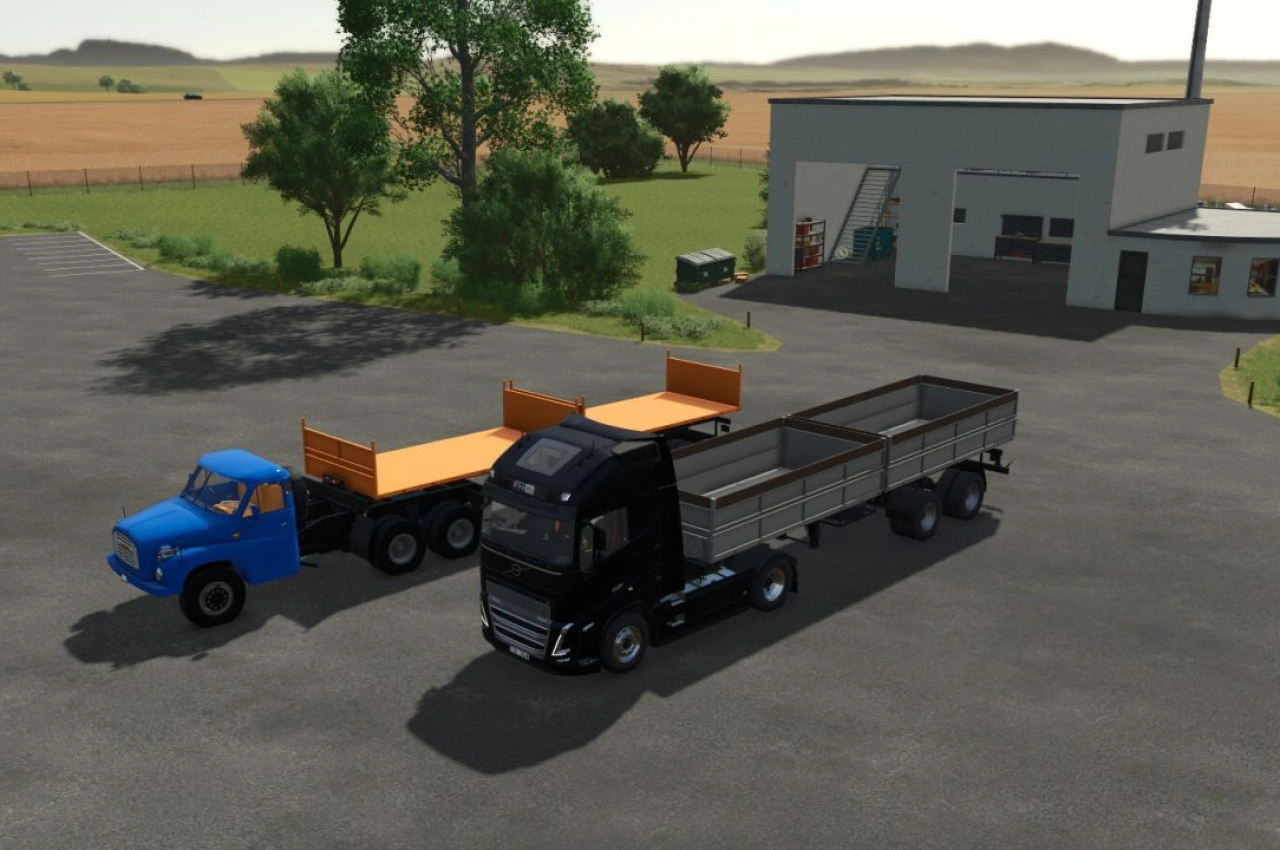 Причіп BSS NS2-29.21.20 для Farming Simulator 25