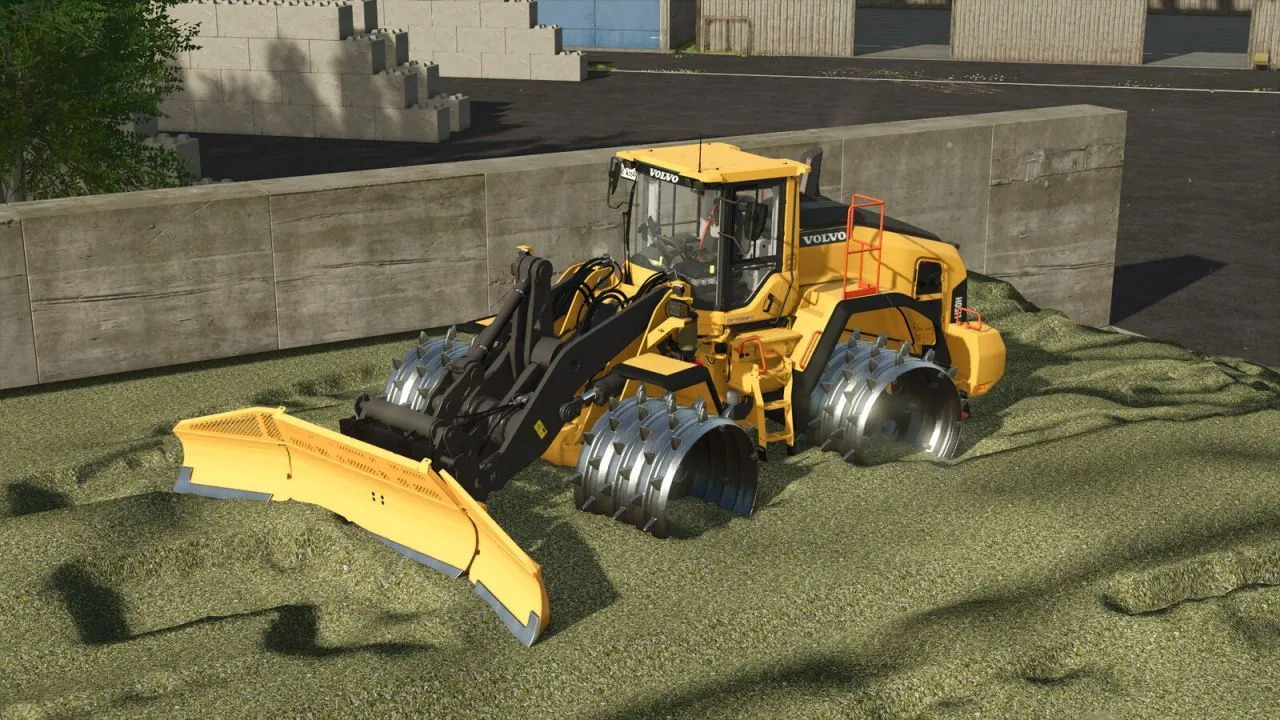 Потужний Пакт Фронтальних Навантажувачів Volvo Wheelloader Pack (L150H + L180H) для Farming Simulator 25