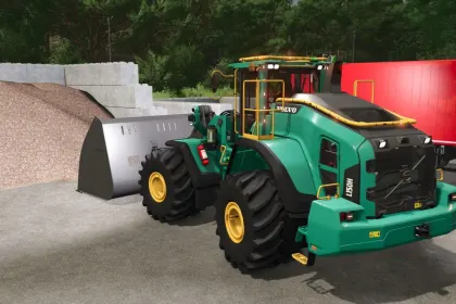 Потужний Пакт Фронтальних Навантажувачів Volvo Wheelloader Pack (L150H + L180H) для Farming Simulator 25 — 5