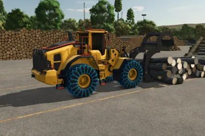 Потужний Пакт Фронтальних Навантажувачів Volvo Wheelloader Pack (L150H + L180H) для Farming Simulator 25 — 6