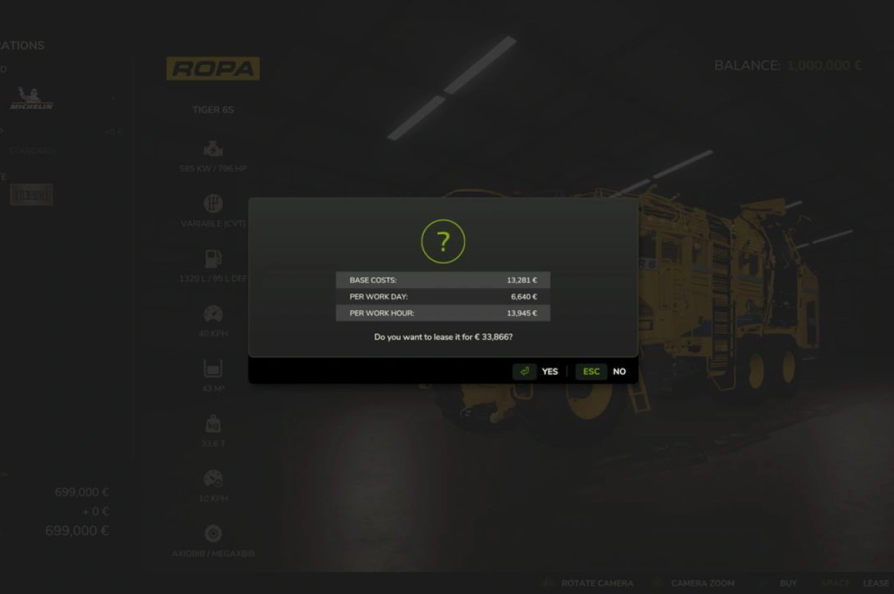 Система лізингу Fair Leasing Plus для Farming Simulator 25