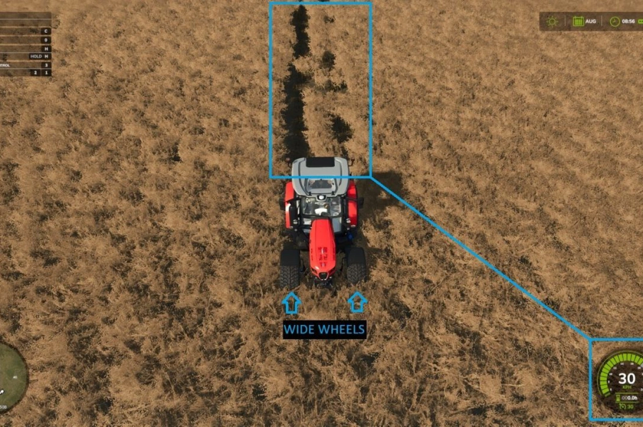 Мод Оновлення Руйнування Урожаю для Farming Simulator 25