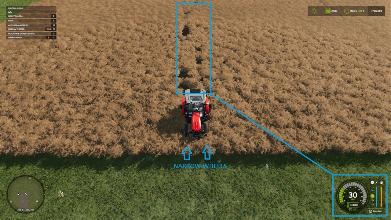 Мод Оновлення Руйнування Урожаю для Farming Simulator 25