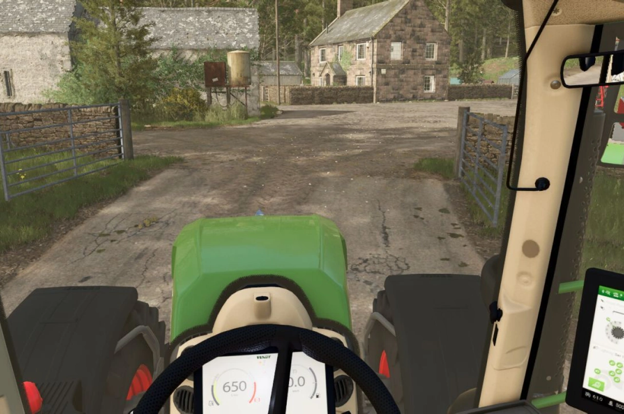 Мод відкриття воріт Honk To Open The Gates для Farming Simulator 25