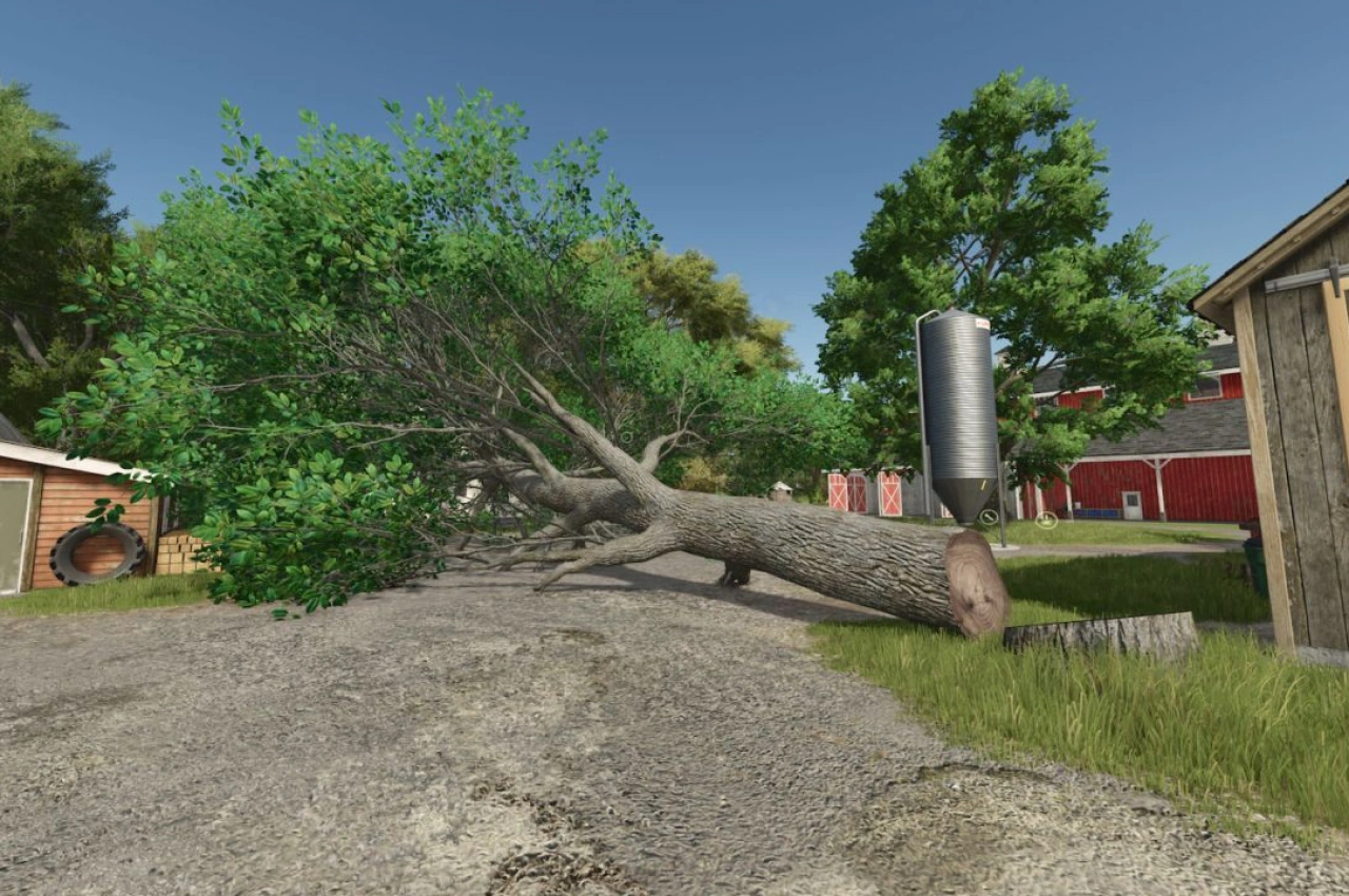 Секатор для деревини для Farming Simulator 25