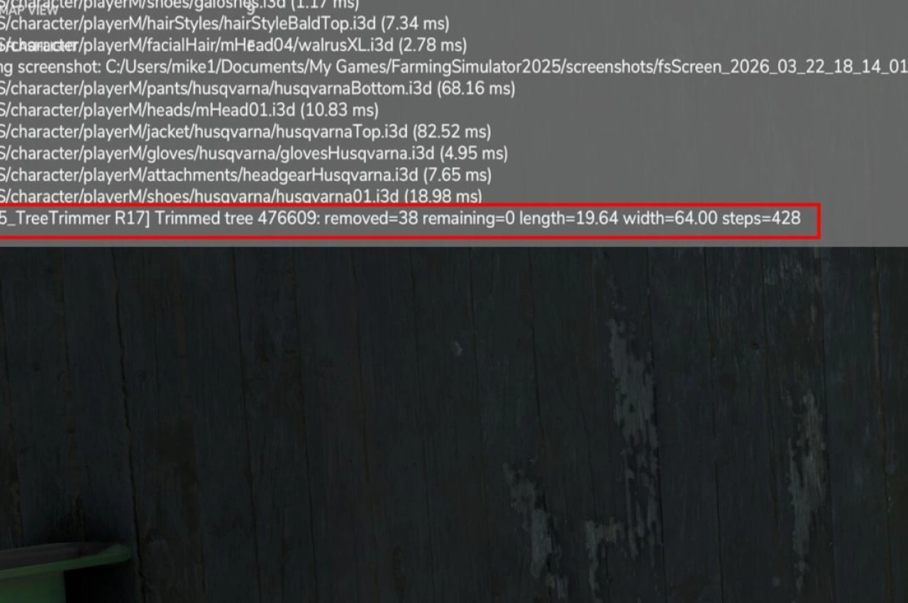 Секатор для деревини для Farming Simulator 25