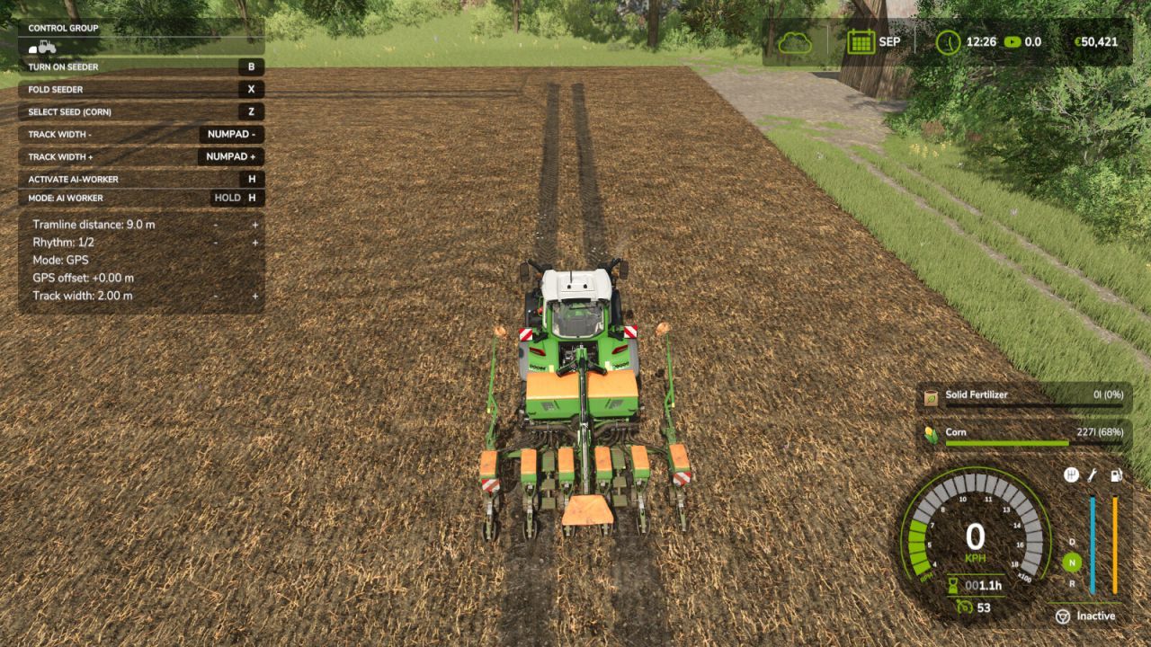 Скрипт автоматичної системи рядків для Farming Simulator 25
