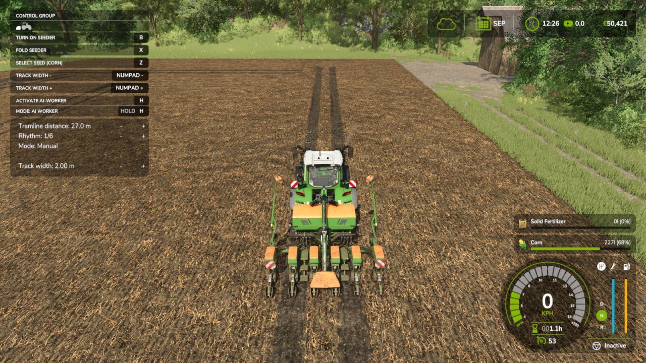 Скрипт автоматичної системи рядків для Farming Simulator 25