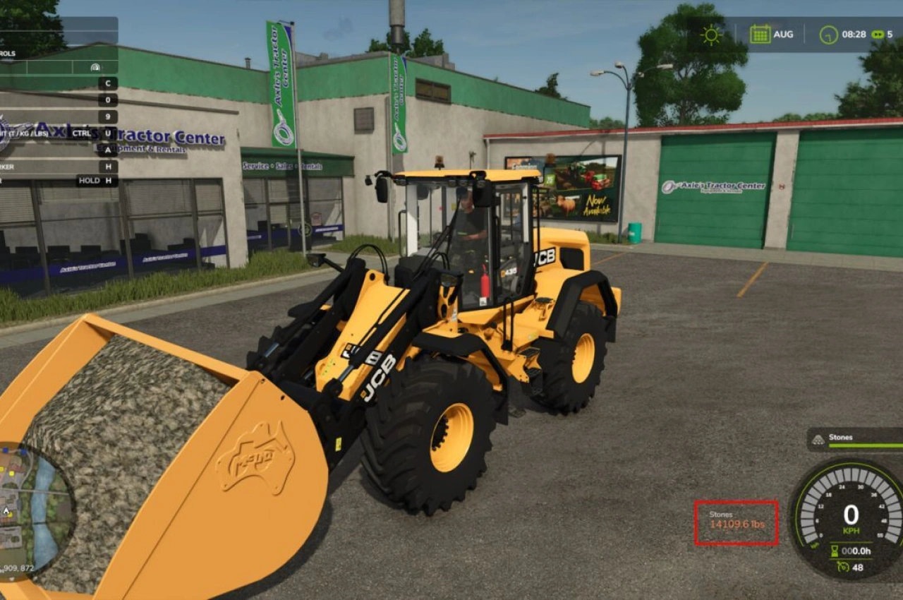 Конвертер літрів у тонни для Farming Simulator 25