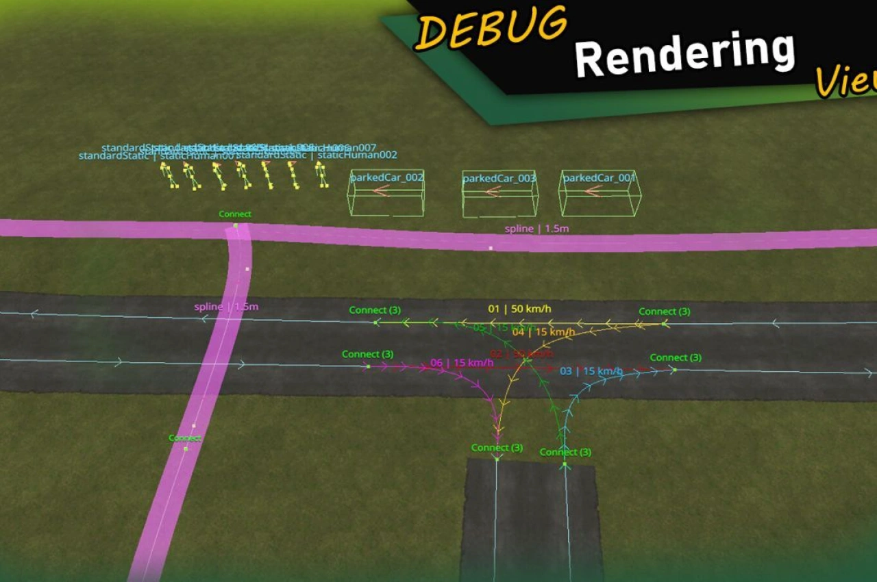 Скрипт GE10 - Менеджер Трафіку для Farming Simulator 25