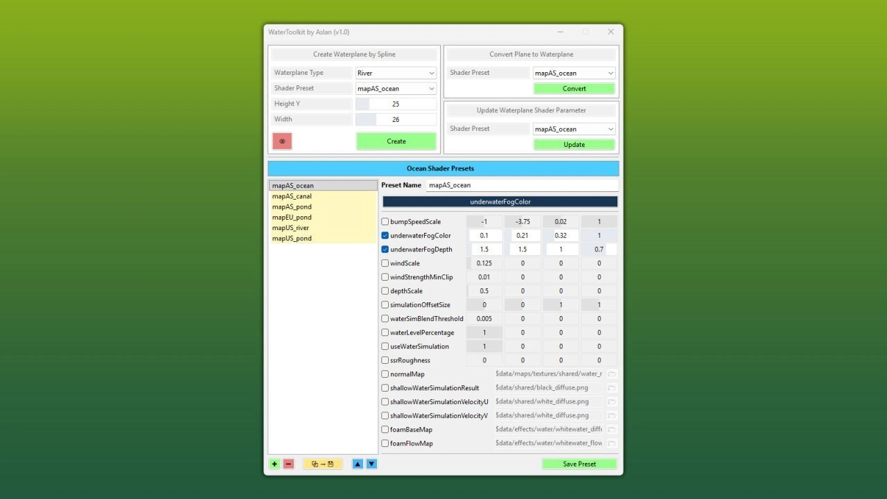 Скрипт GE10 - WaterToolkit для Farming Simulator 25