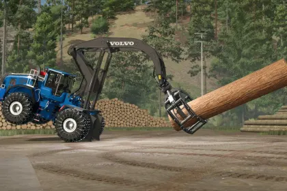Leistungsstarker Volvo L200H High Lift Lader für schwere Arbeiten in Farming Simulator 25 — 3