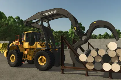 Leistungsstarker Volvo L200H High Lift Lader für schwere Arbeiten in Farming Simulator 25 — 4