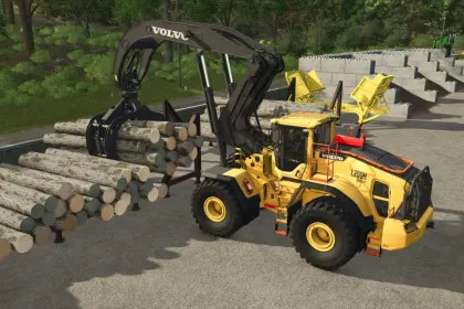 Leistungsstarker Volvo L200H High Lift Lader für schwere Arbeiten in Farming Simulator 25 — 5
