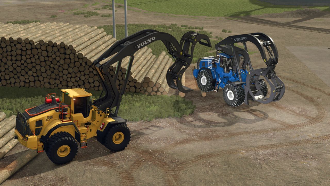 Leistungsstarker Volvo L200H High Lift Lader für schwere Arbeiten in Farming Simulator 25