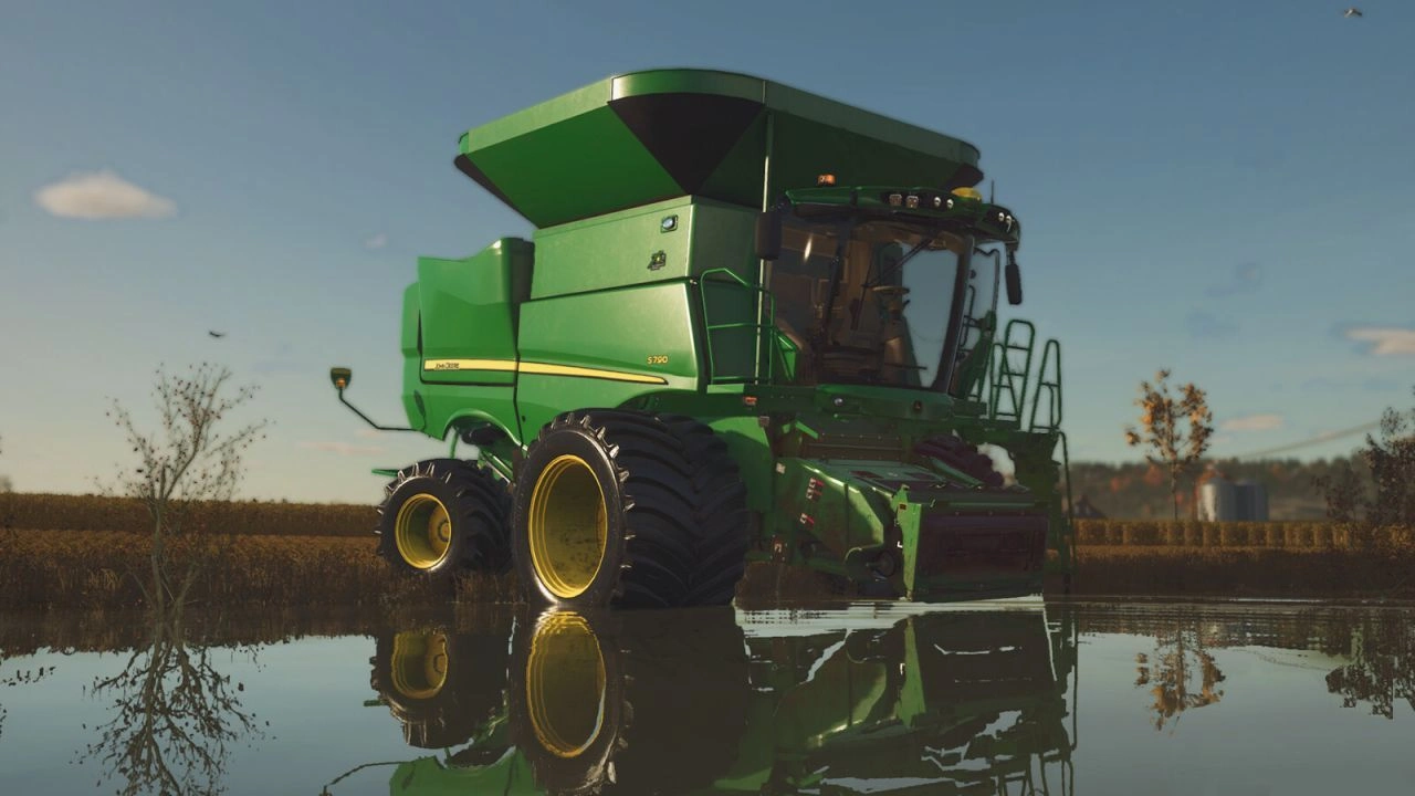 Комбайн John Deere S700 Series для Farming Simulator 25