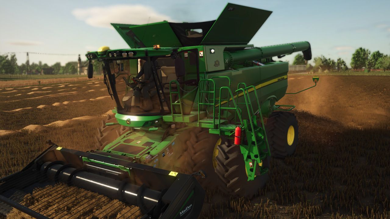 Комбайн John Deere S700 Series для Farming Simulator 25
