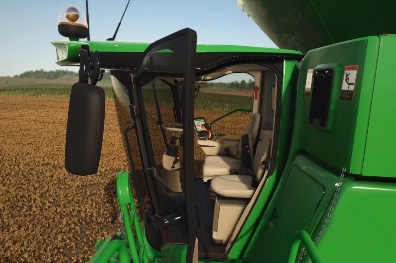 Комбайн John Deere S700 Series для Farming Simulator 25