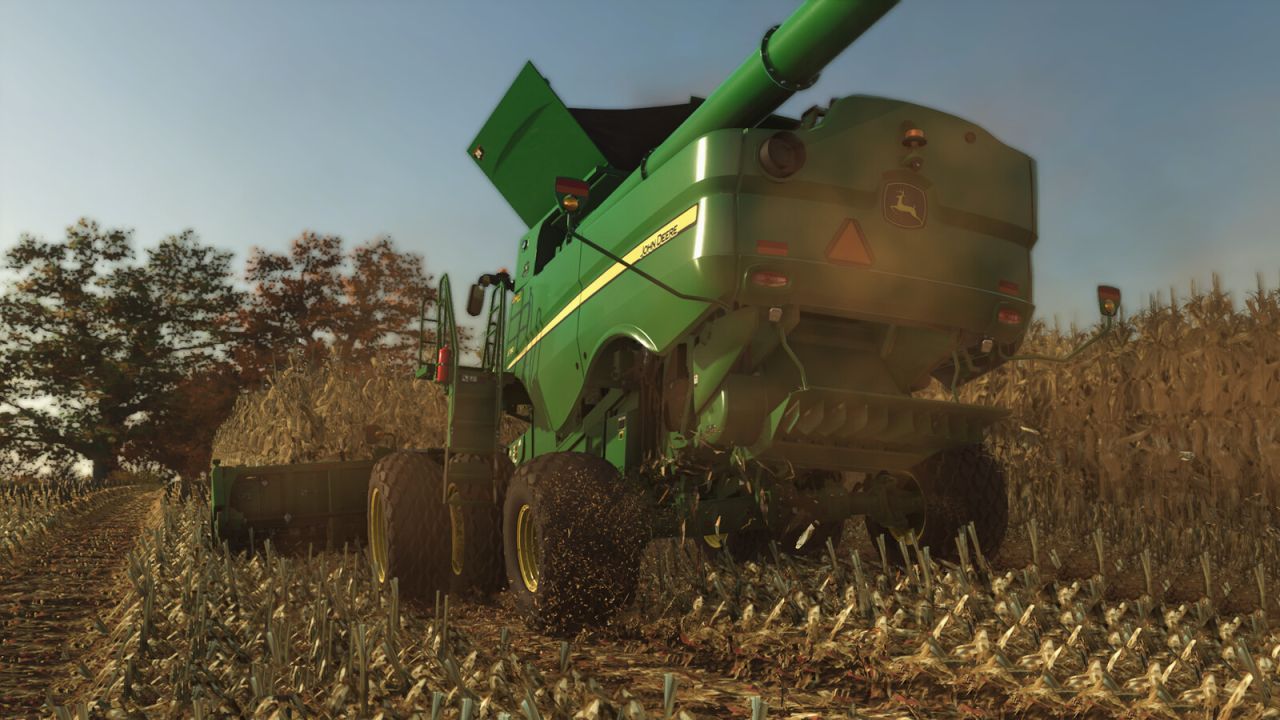 Комбайн John Deere S700 Hillco для Farming Simulator 25