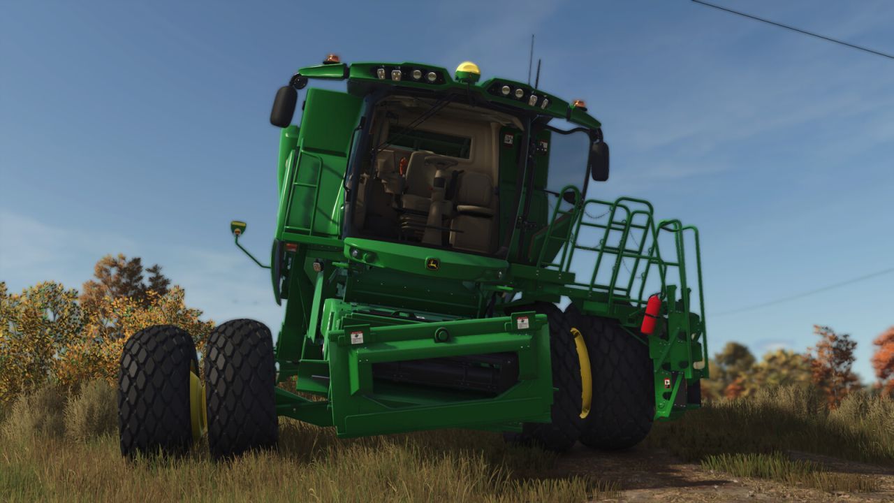 Комбайн John Deere S700 Hillco для Farming Simulator 25