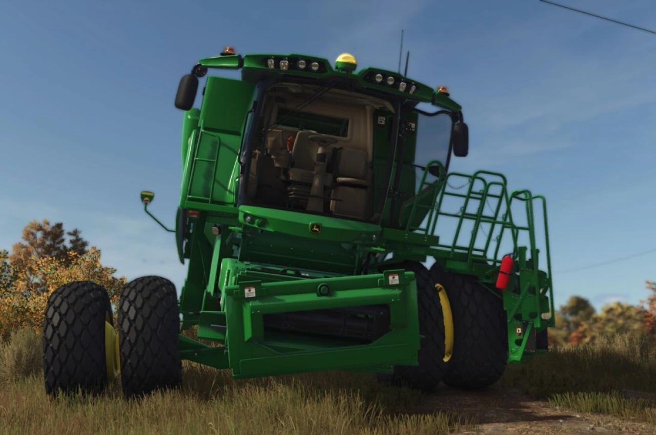 Комбайн John Deere S700 Hillco для Farming Simulator 25