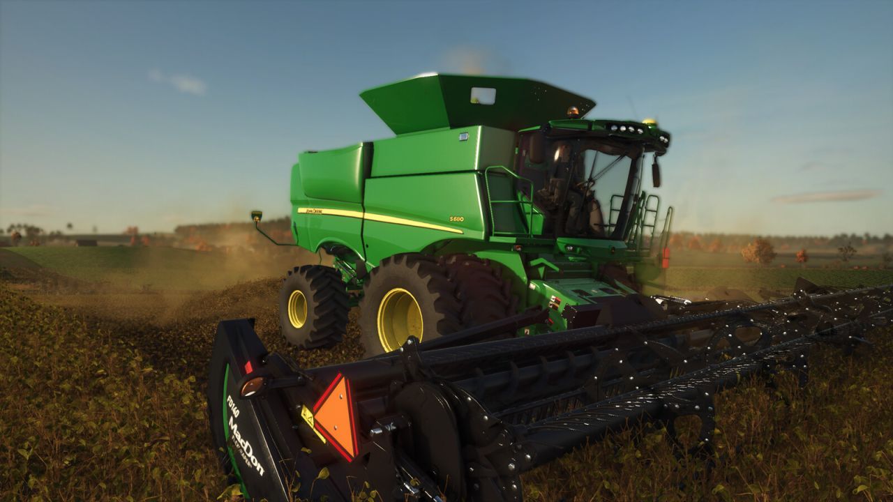 Комбайн John Deere S600 Series для Farming Simulator 25