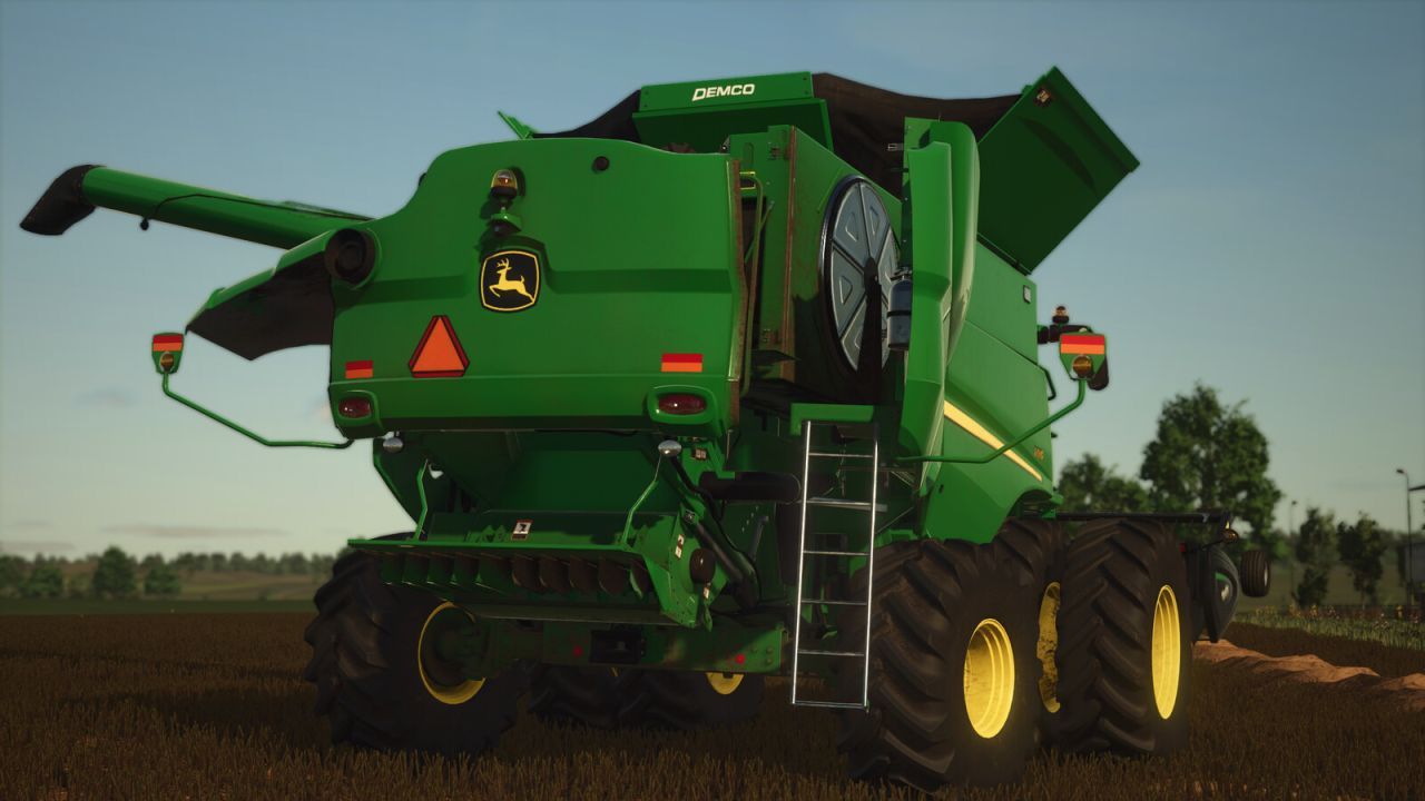 Комбайн John Deere S600 Series для Farming Simulator 25