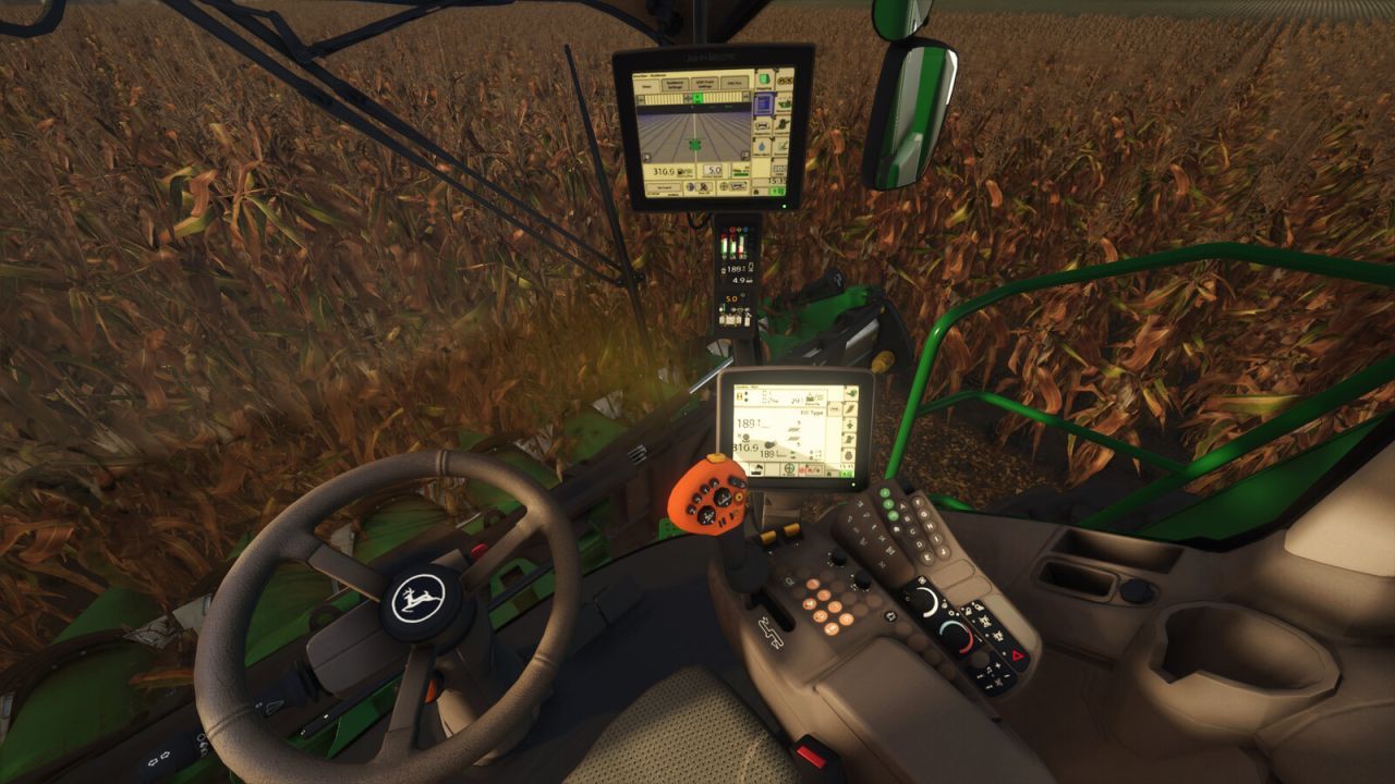 Комбайн John Deere S600 Series для Farming Simulator 25