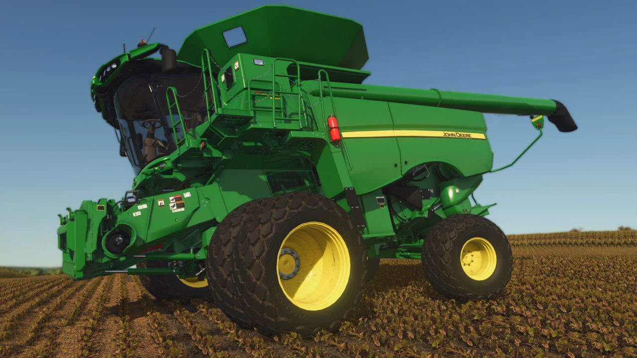 Комбайн John Deere S600 Hillco для Farming Simulator 25