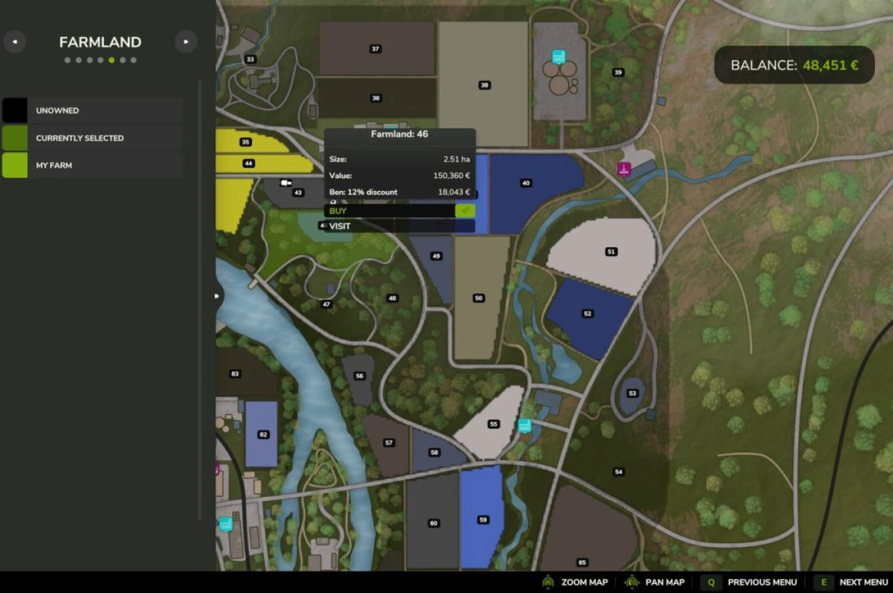 Користувацький мод для контрактів для Farming Simulator 25