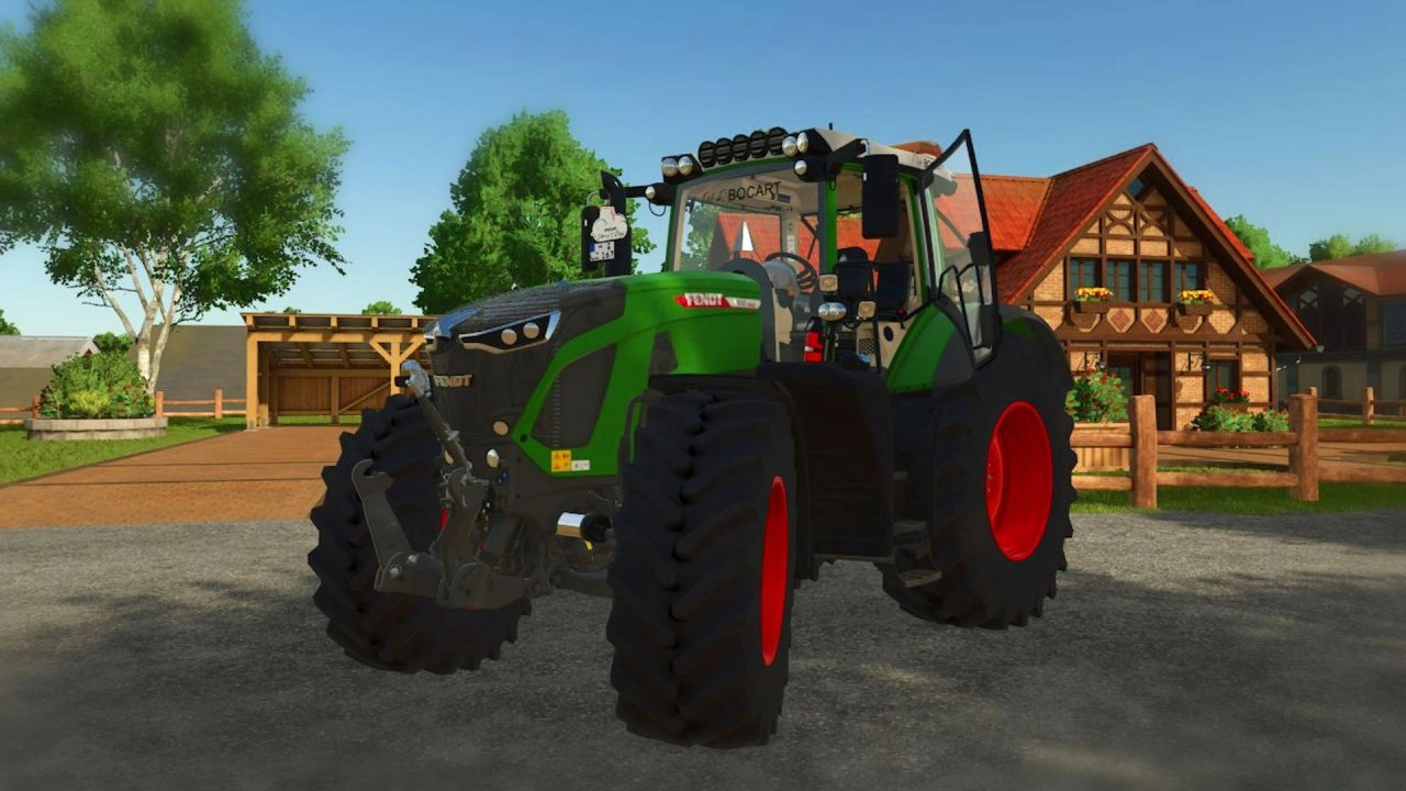 Трактор Fendt Vario 900 Gen6 - D&R Bocart 51 для Farming Simulator 25