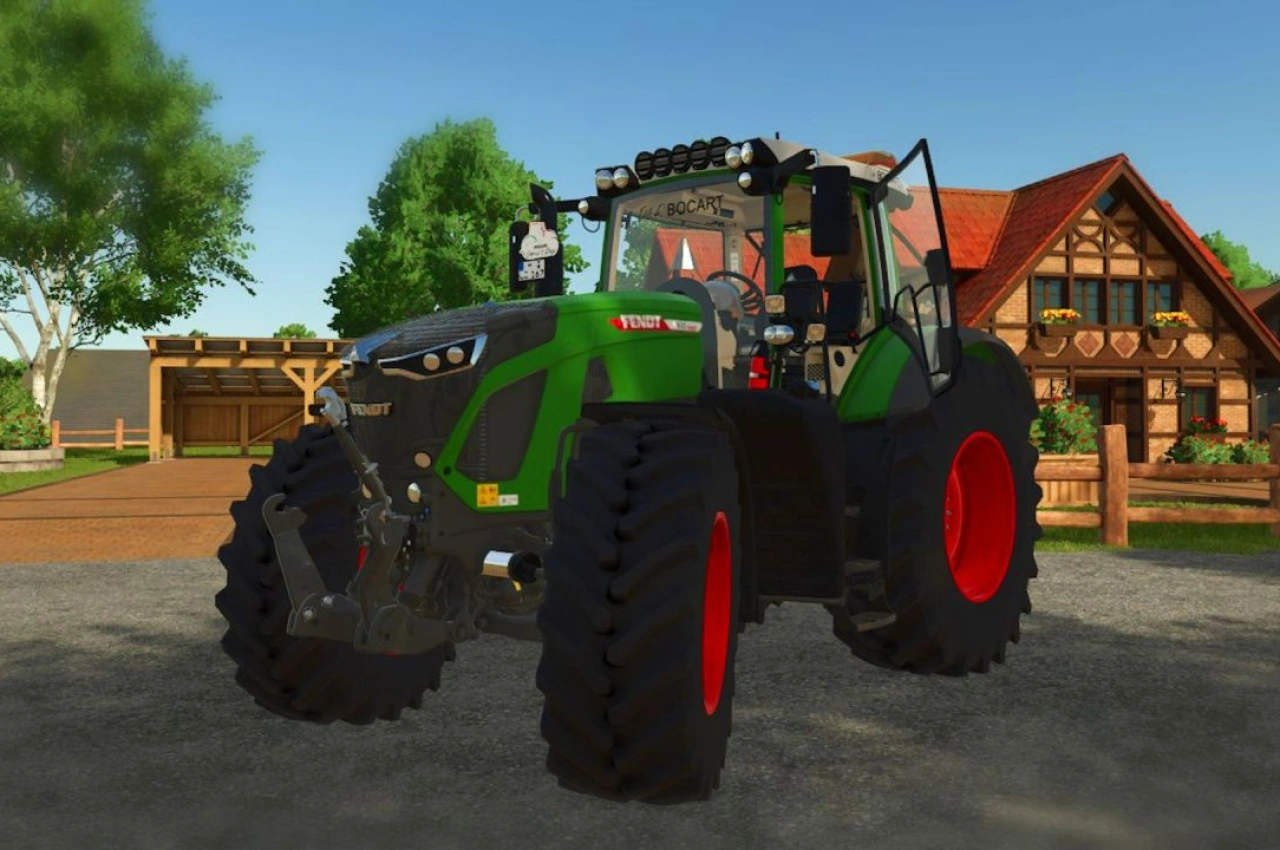 Трактор Fendt Vario 900 Gen6 - D&R Bocart 51 для Farming Simulator 25