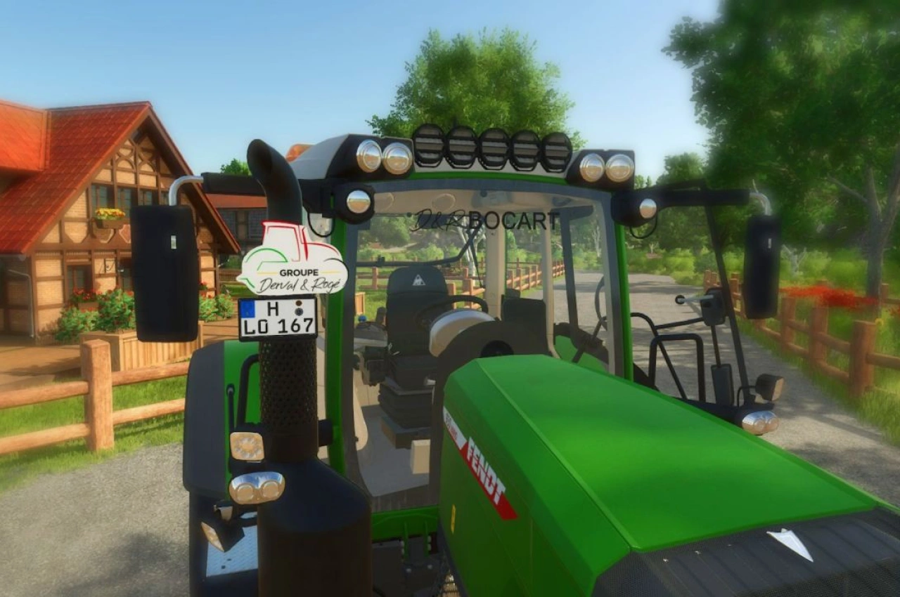 Трактор Fendt Vario 900 Gen6 - D&R Bocart 51 для Farming Simulator 25