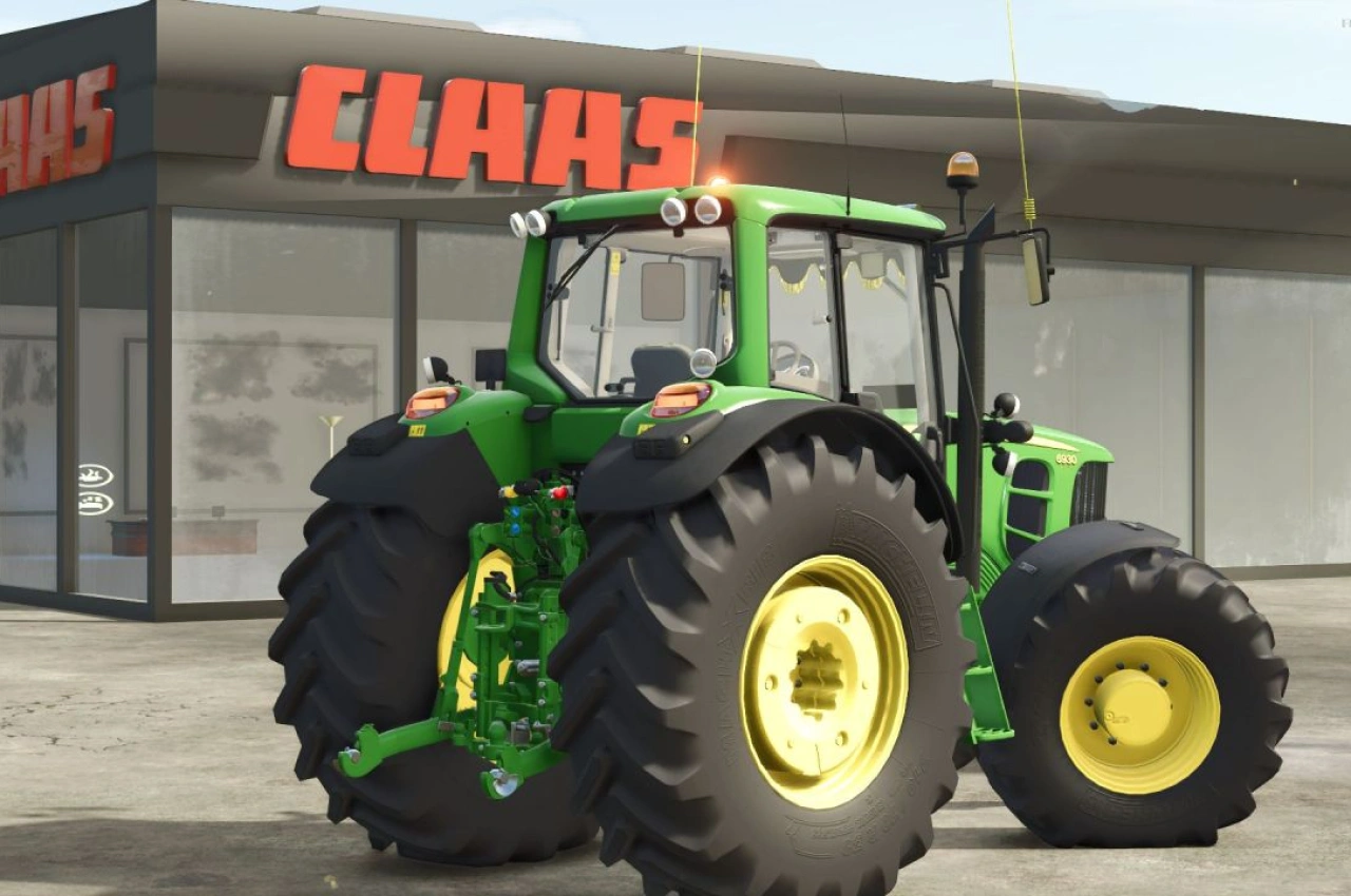 Трактор John Deere 6930 Edit для Farming Simulator 25