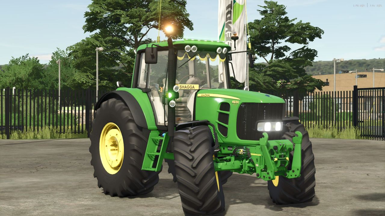 Трактор John Deere 6930 Edit для Farming Simulator 25