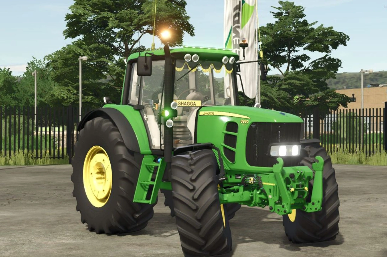 Трактор John Deere 6930 Edit для Farming Simulator 25