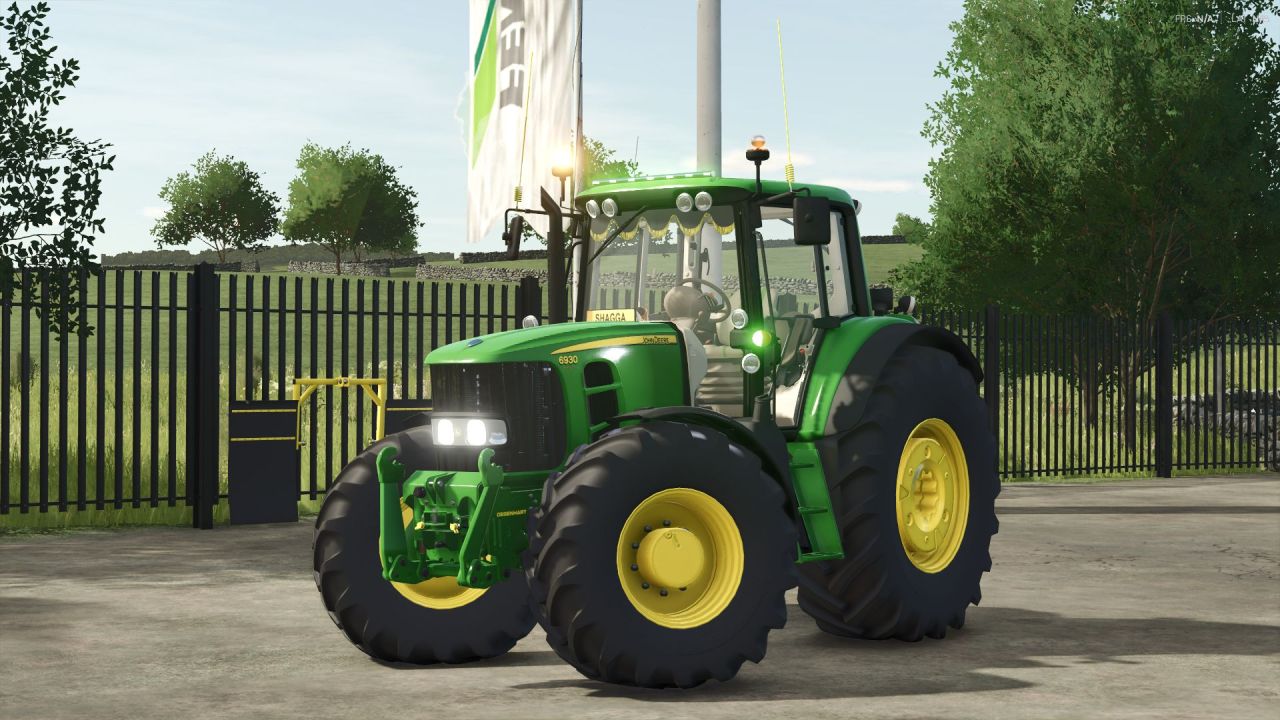 Трактор John Deere 6930 Edit для Farming Simulator 25