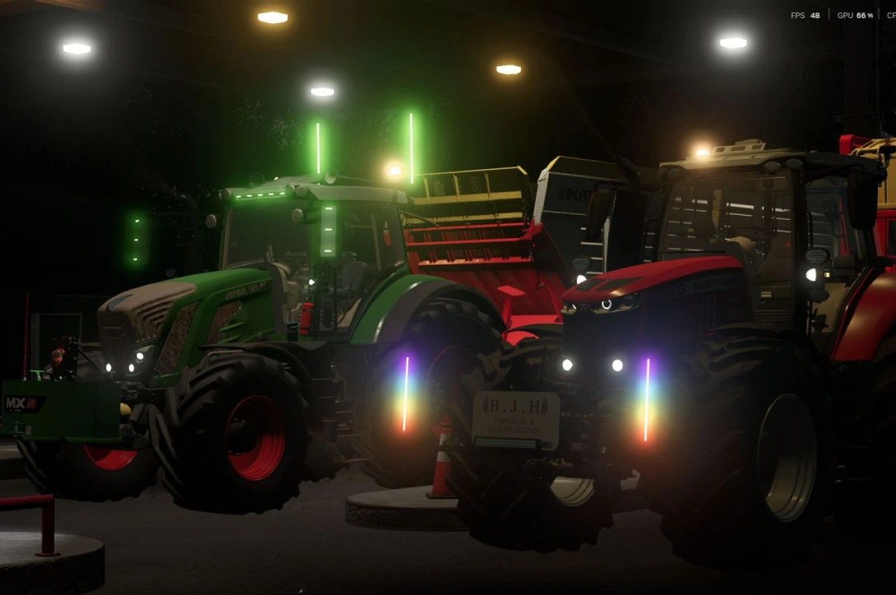 Трактор Fendt 828 Edit для Farming Simulator 25