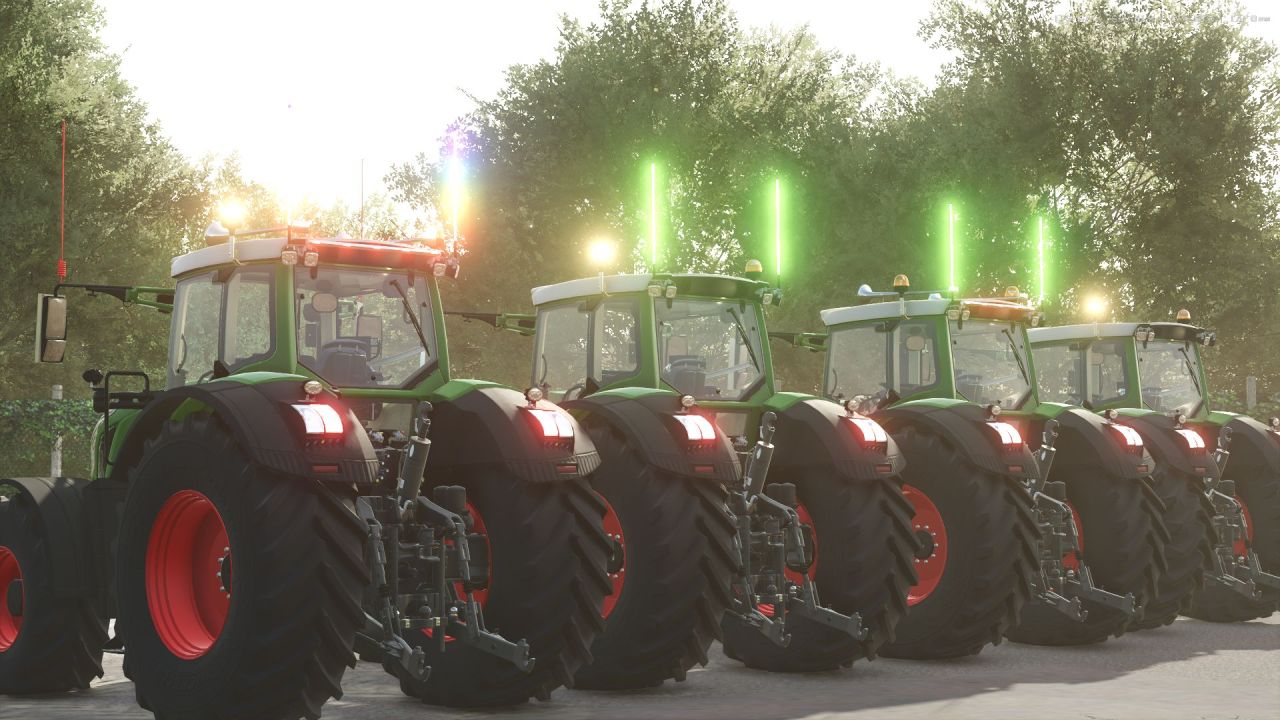 Трактор Fendt 828 Edit для Farming Simulator 25