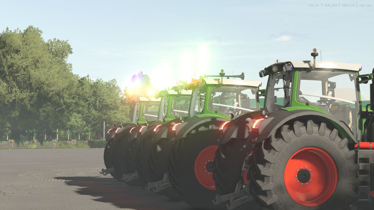 Трактор Fendt 828 Edit для Farming Simulator 25