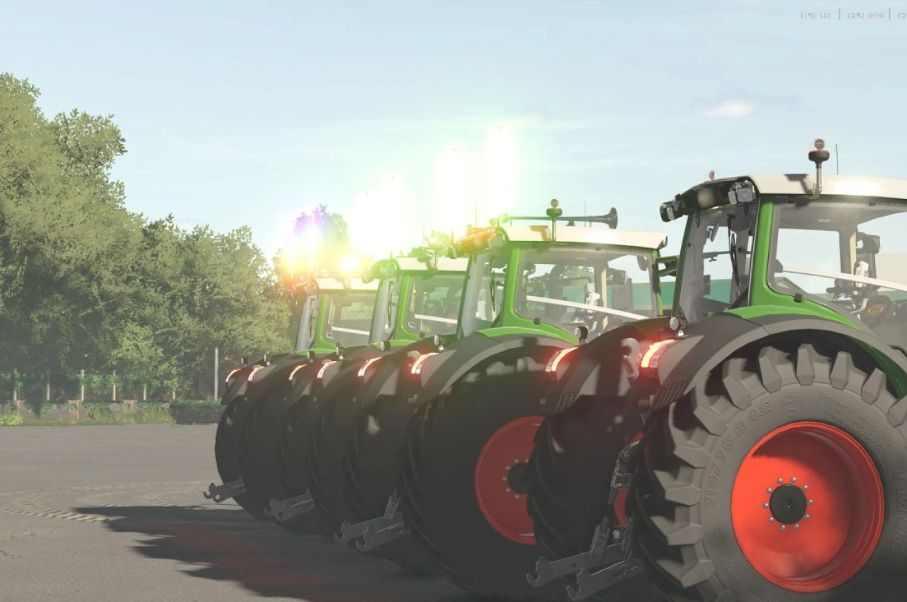 Трактор Fendt 828 Edit для Farming Simulator 25