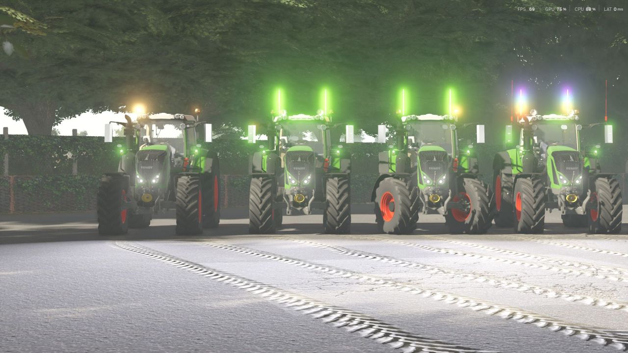 Трактор Fendt 828 Edit для Farming Simulator 25