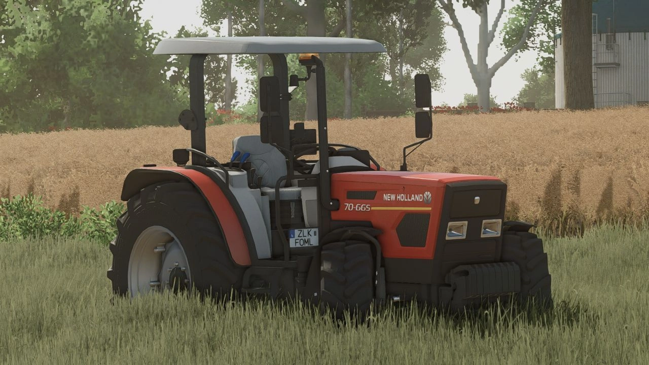 Трактор New Holland Nostalgic для Farming Simulator 25