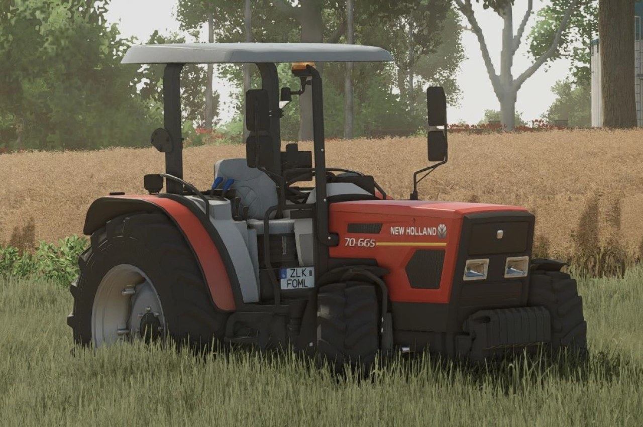 Трактор New Holland Nostalgic для Farming Simulator 25