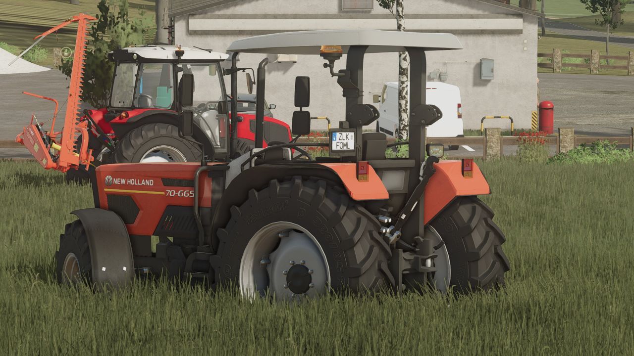 Трактор New Holland Nostalgic для Farming Simulator 25