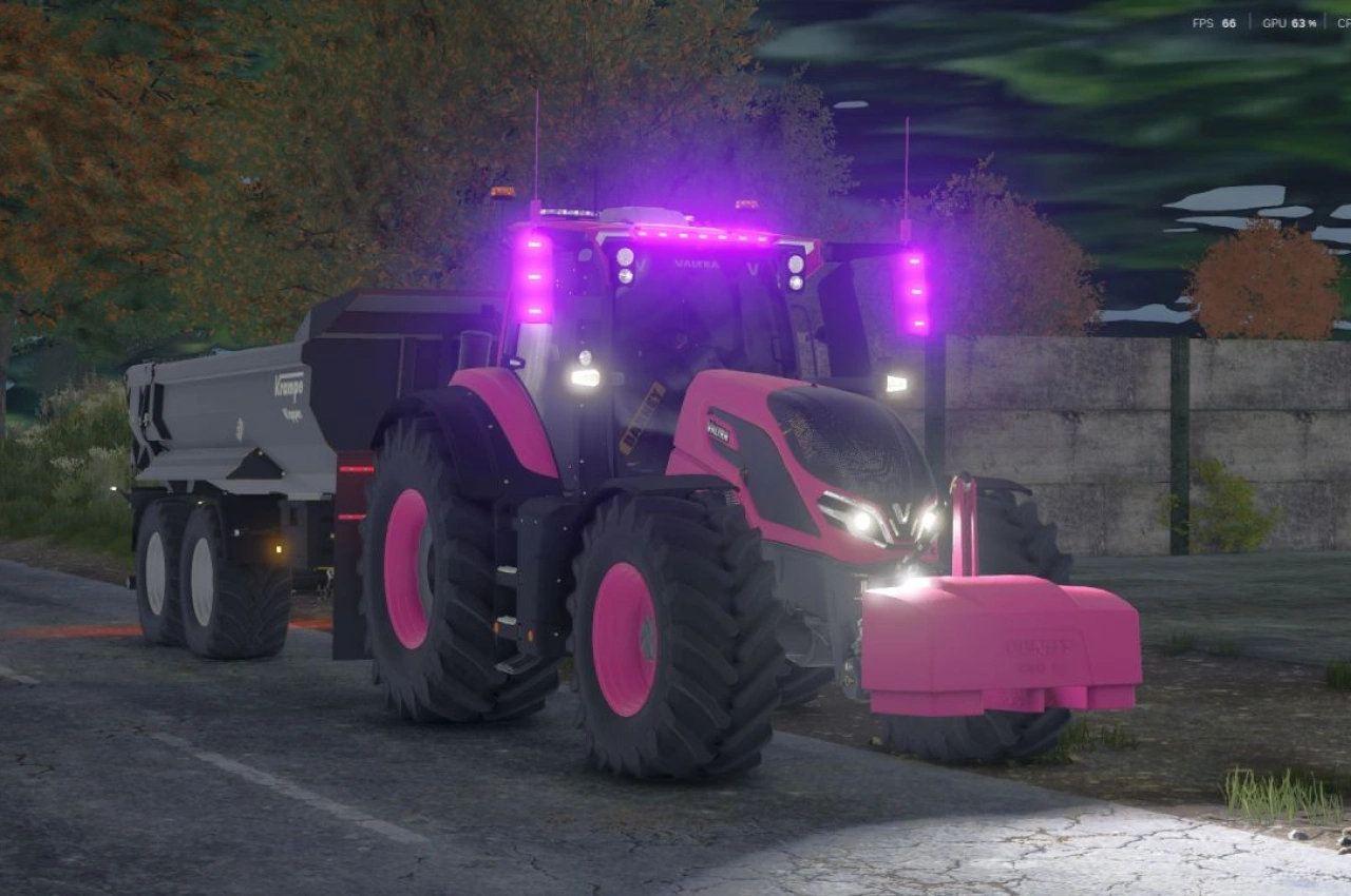 Трактор Valtra Q Series для Farming Simulator 25